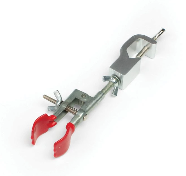 Single Buret Clamp, Plastic-Coated Jaw Pkg. 6