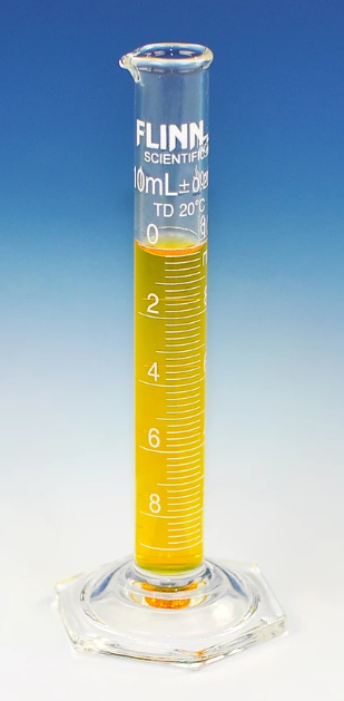 Cylinder, Borosilicate Glass, Economy Choice, 100 mL pkg. of 10