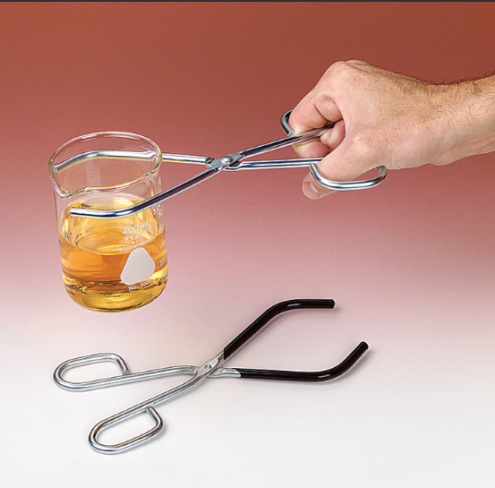 Beaker Tongs with protective sleeves