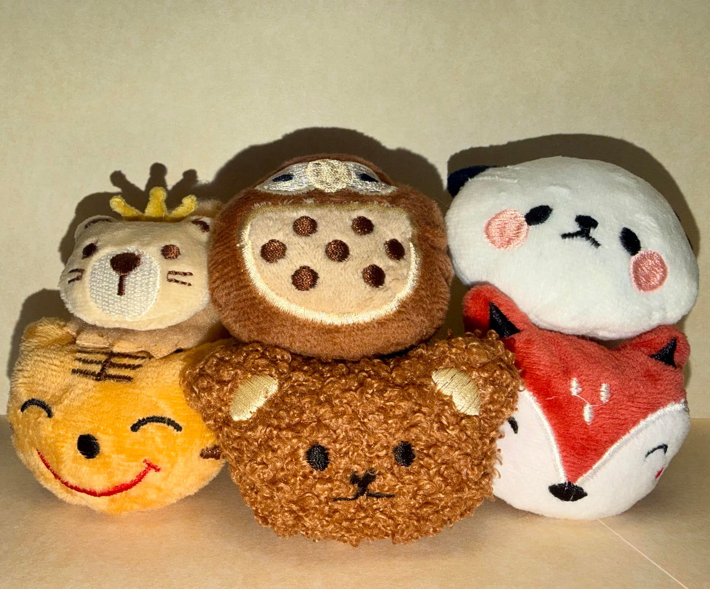 Animal Fuzzy Slap Bracelets