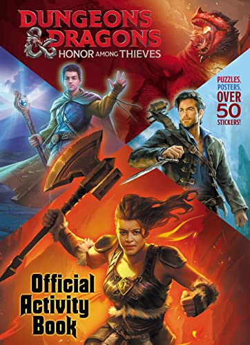 Official Activity Book: Puzzles, Posters, Over 50 Stickers (Dungeons & Dragons: Honor Among Thieves)