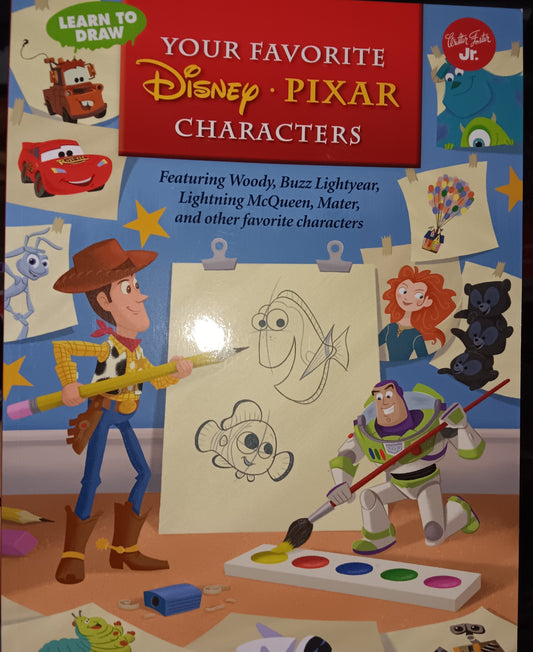 DISNEY . PIXAR - LEARN TO DRAW