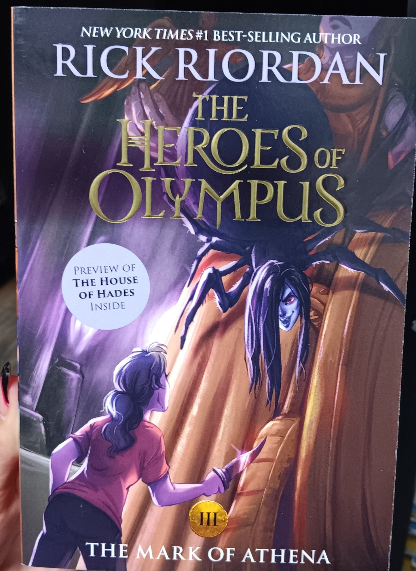 THE HEROES OF OLYMPUS - THE MARK OF ATHENA