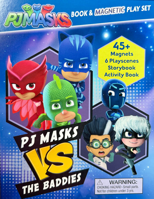 PJ Masks vs The Baddies (magnetic book)