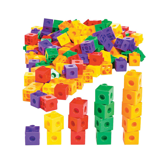 Counting & Stacking Cubes – 200 Pc.