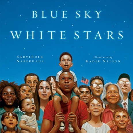 BLUE SKY WHITE STARS