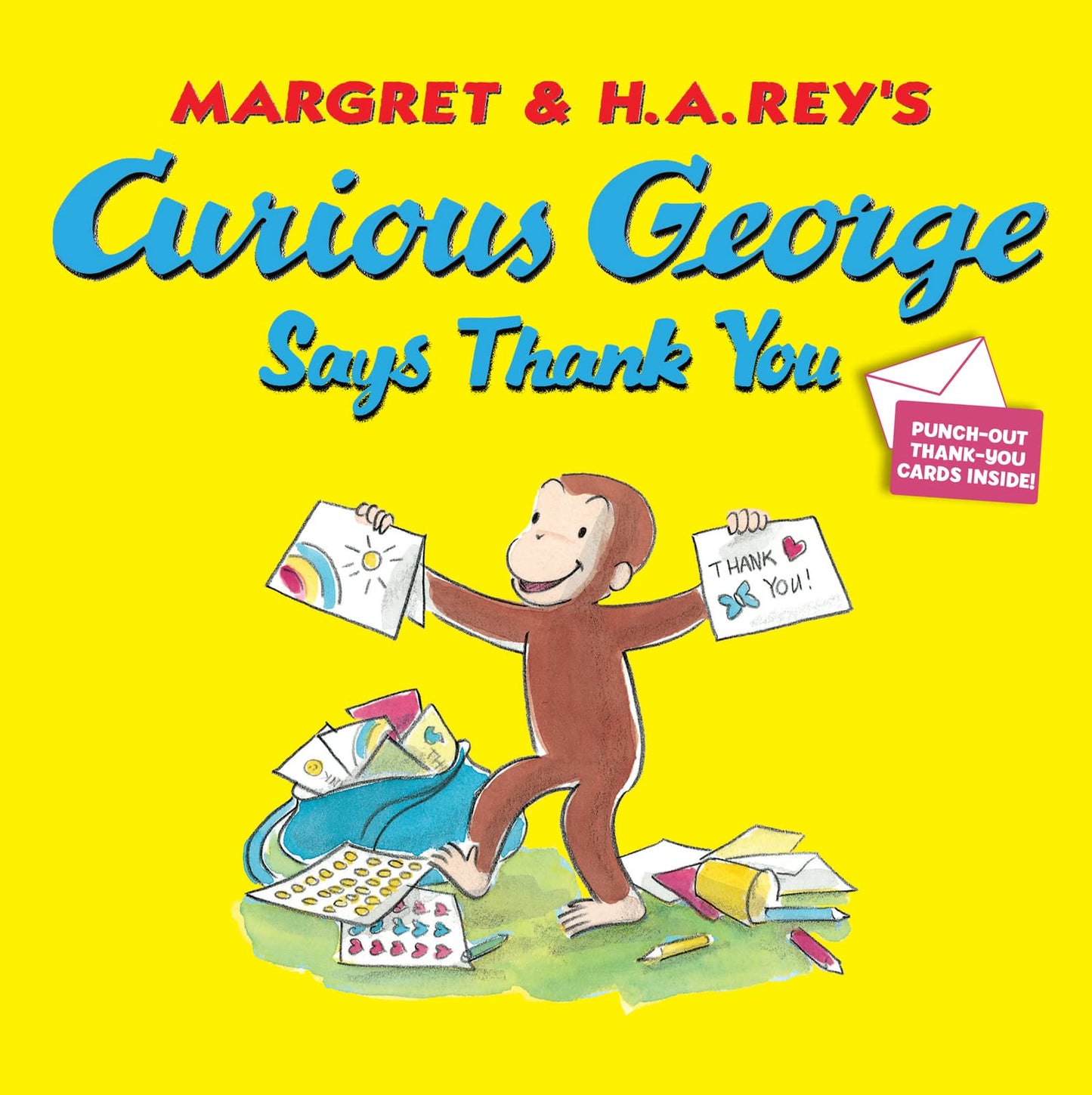 Curious George says Thank you