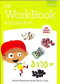 Workbook Multiplication Grade 2-3 Step Up Kids
