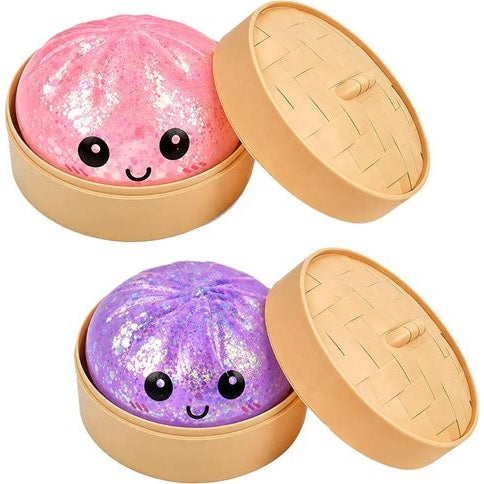 Mini Squishy Dumpling Sensory Fidget Toy (individual)