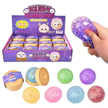 Mini Squishy Dumpling Sensory Fidget Toy (individual)