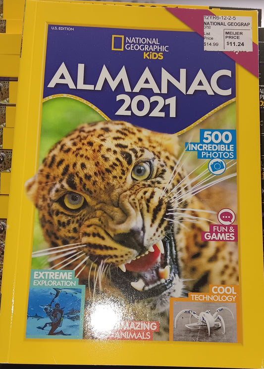 NATIONAL GEOGRAPHIC - ALMANAC 2021