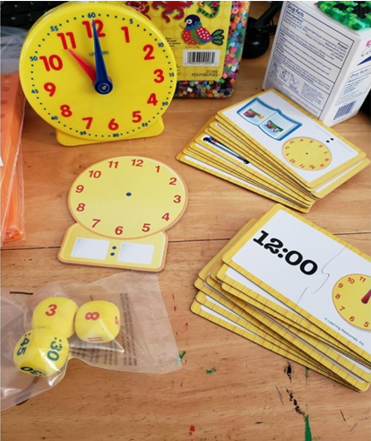 Learning to Read Clocks Multiple Game Set