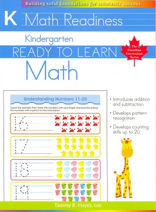 KINDERGARTEN MATH (READY TO LEARN, CANADIAN CURRICULUM SERIES)