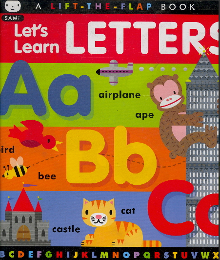 LET’S LEARN LETTERS LIFT-THE FLAP BOOK