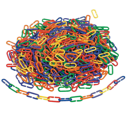 Oval Counting Links Manipulatives – 500 Pc.