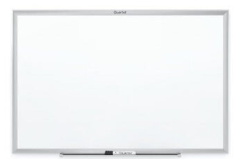 Quartet Classic 8′ X 4′ Aluminum Frame Melamine Whiteboard