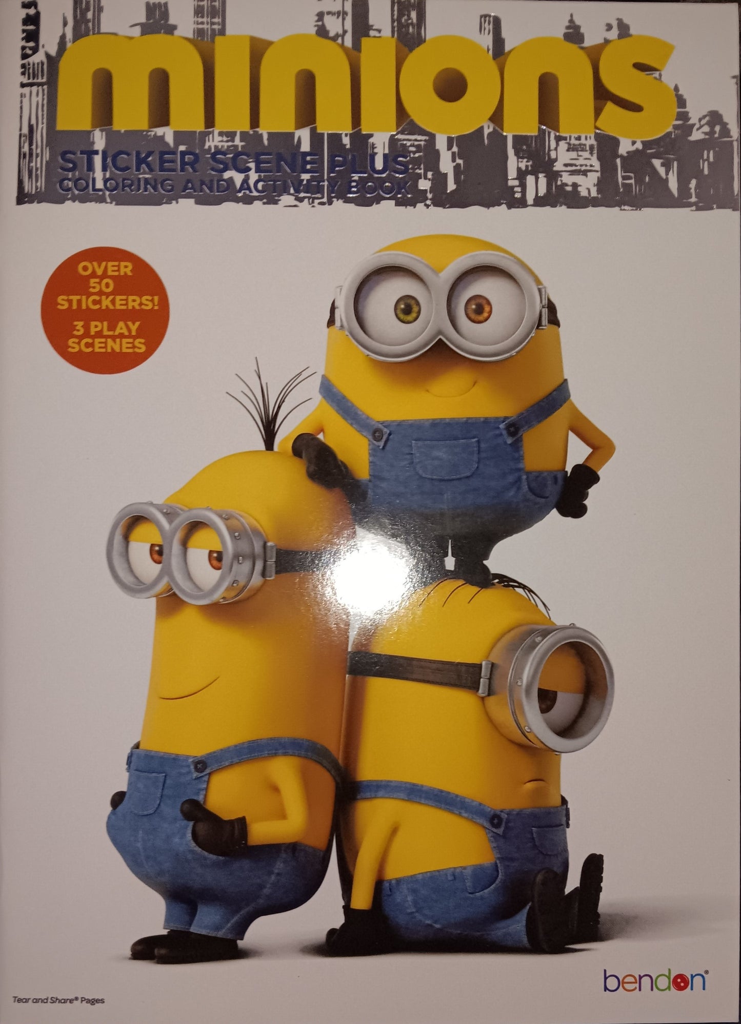 MINIONS -STICKER SCENE PLUS